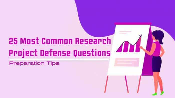 what is the most common question in research defense